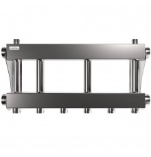 Модульный коллектор GIDRUSS MKSS-250-3x32 (до 250 кВт, 2 магистр. подкл. G 2, 3 контура G 1 вверх или вниз) (1R 02506 00)