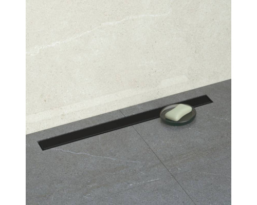 13701320 BETTOSERB Душевой лоток BETTO DRAIN Frameless Line 650 Black Matte Черный матовый/полая под плитку, без рамки (13701320)