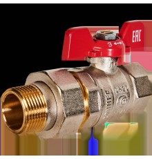 Кран шаровой с американкой ROMMER ВР/НР, ручка бабочка 3/4 (RBV-0005-2510220)