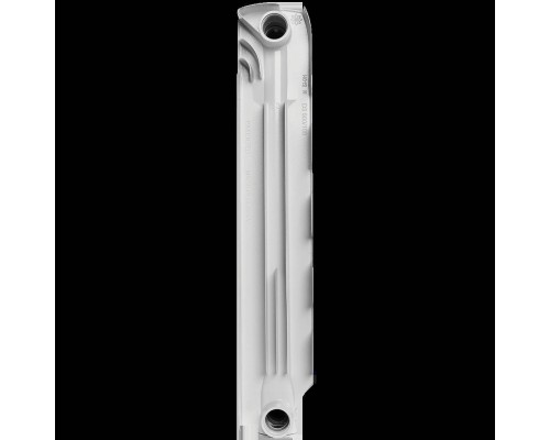 Радиатор алюминиевый STOUT GAMMA 500 12 секций боковое подключение (белый RAL 9010) SRA-3310-050012 (SRA-3310-050012)