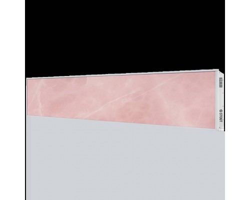 Отопительная панель STOUT ROSE STONE SCT 120*30 розовый гранит / серый корпус SCT-00RG-012030 (SCT-00RG-012030)