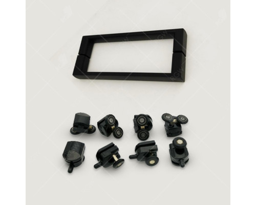 Душевой уголок RGW CL-48B (CL-14B + Z-050-1B) 1000x1000