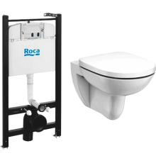 Комплект Roca Debba 893104980 с микролифтом