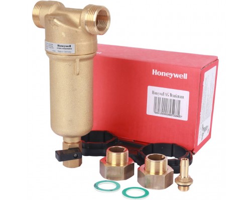 Фильтр Honeywell (Resideo Braukmann) на горячую воду, 100 мкм, 3/4 (FF06-3/4AAМ)