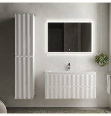 Мебель для ванной комнаты Sancos Snob R 100 см, bianco