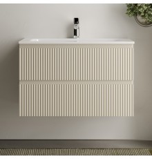 Тумба с раковиной Sancos Snob R 80 см, beige soft