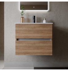Тумба с раковиной Sancos Urban 60 см дуб галифакс натуральный
