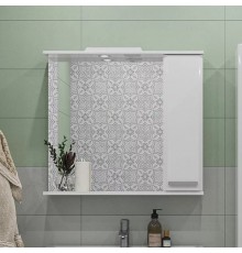 Зеркало SanStar Аура 80 белое