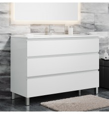 Тумба с раковиной Sanvit Авеню 3 120, белая