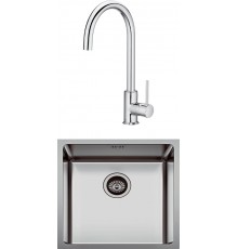 Комплект Мойка кухонная Seaman Eco Roma SMR-4944A + Смеситель Roca Etna 5A7B09C00 хром