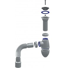 Сифон для раковины Unicorn А120