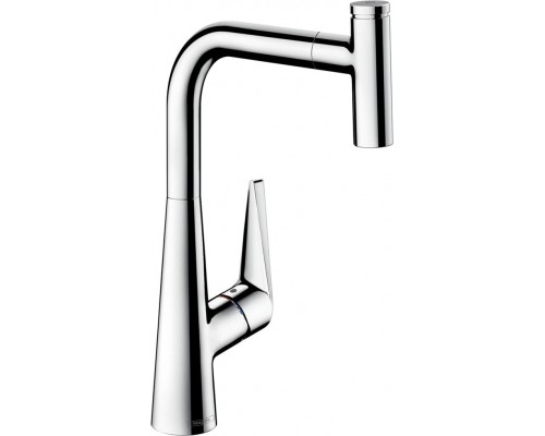Комплект  Смеситель для кухни Hansgrohe Talis Select S 72821000 + Фартук для кухни Hansgrohe черный