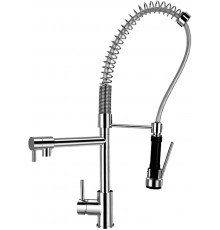 Смеситель для кухни Kaiser Merkur 26166 с гибким изливом