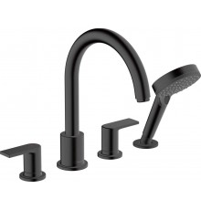 Смеситель на борт ванны Hansgrohe Vernis Shape 71459670 черный