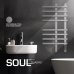 Полотенцесушитель STOUT электрический SOUL quadro 80*50 Оружейная сталь (SHQ-S3QQ-008050)