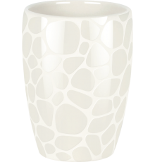 Стакан Spirella Darwin Pebble 1014655 белый