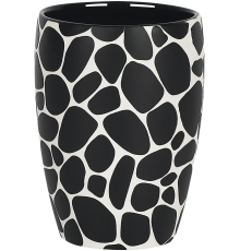 Стакан Spirella Darwin Pebble 1014665 черный