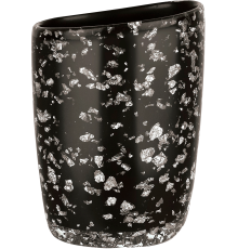 Стакан Spirella Etna Glitter 1016527 черный