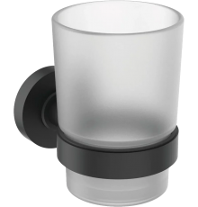 Стакан Ideal Standard IOM A9120XG матовое стекло, silk black