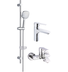 Комплект для ванной STWORKI XE-06cr + MG-SH01 + MG-SH02