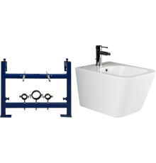 Комплект Биде Ceramicanova Metric CN3008 + Инсталляция STWORKI 540201