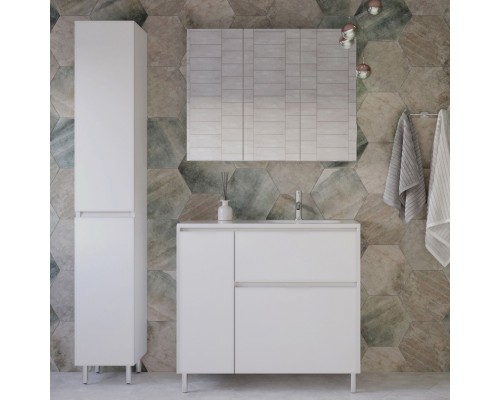 Мебель для ванной комнаты Style Line Барселона 90 Люкс Plus R, с бельевой корзиной