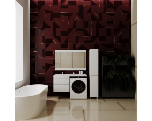 Мебель для ванной комнаты Style Line Даллас 120 Люкс Plus подвесная, белая L