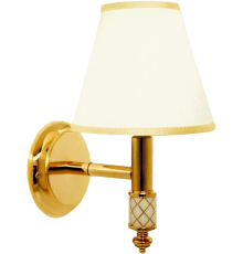 Светильник в ванную Boheme Murano 764 золото, белый