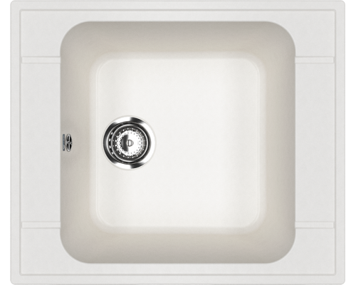 Мойка кухонная Ulgran U-604 -341 ультра-белая