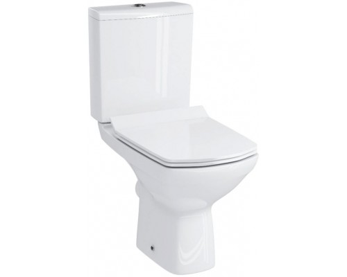 Унитаз-компакт Cersanit Carina Clean On 011 3/5 DPL EO slim