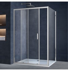 Душевой уголок Vincea Alpha VSR-3AL8014CL 140х80 см, профиль хром
