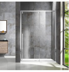 Душевая дверь в нишу Vincea Lugano VDS-1L160CL-1 160 см, профиль хром