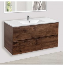 Тумба с раковиной Vincea Mia 100 темный дуб