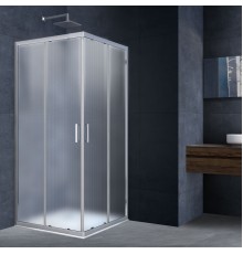 Душевой уголок Vincea Rapid VSS-3R90/10MT 90-100x90-100, профиль хром, стекло текстурное