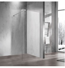 Душевая перегородка Vincea Walk-in VSW-1H100CL 100 см, профиль хром, стекло прозрачное