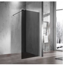 Душевая перегородка Vincea Walk-in VSW-1H900CGGM 90 см, профиль вороненая сталь, стекло тонированное