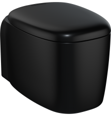 Унитаз подвесной VitrA Plural Rim-Ex 7830B483-0075 матовый черный