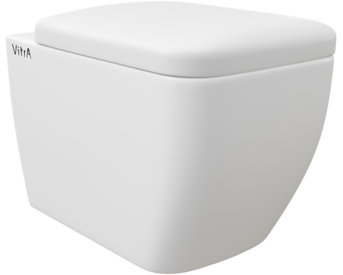 Унитаз подвесной VitrA Shift 7742B001-0075 матовый с крышкой с микролифтом