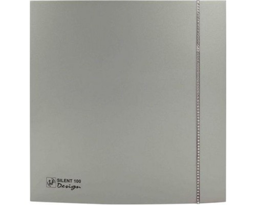 Вытяжной вентилятор Soler Palau Design Silent 100 CZ Design silver swarovski