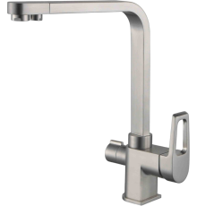 Смеситель для кухни Zorg Sanitary ZR 334 YF-NICKEL никель