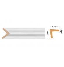 Угол DECOMASTER 116S-115 ДМ (22*22*2400 мм)