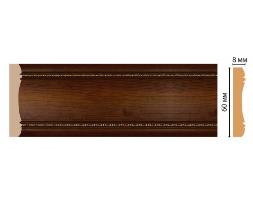Молдинг DECOMASTER 185-51 (60*8*2400мм)