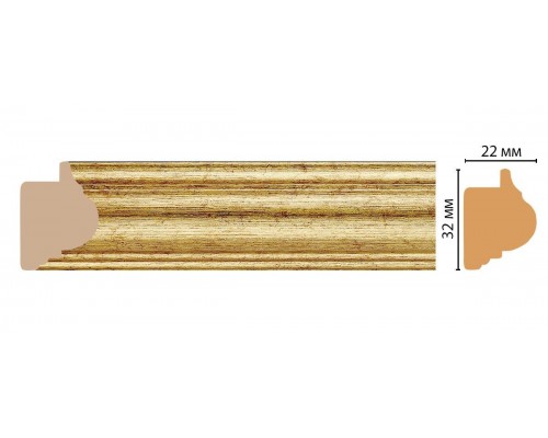 Багет DECOMASTER 651-176S (32*22*2900мм)
