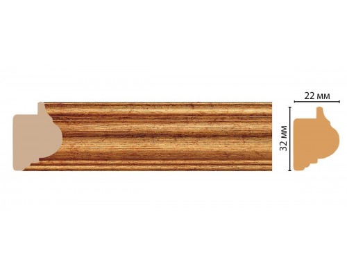Багет DECOMASTER 651-176 (32*22*2900мм)
