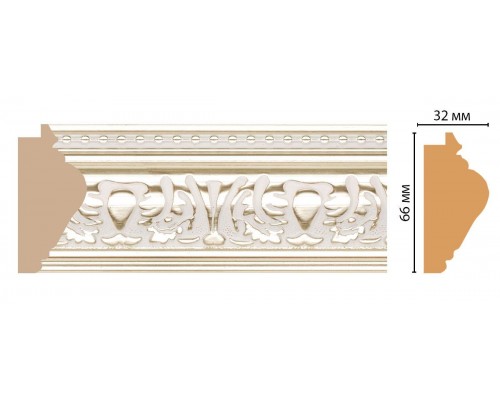 Багет DECOMASTER 690-182 (66*32*2900мм)