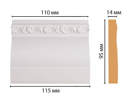 Основание DECOMASTER D204-115 (115*95*14мм)