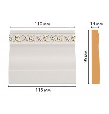 Основание DECOMASTER D204-54 (115*95*14мм)