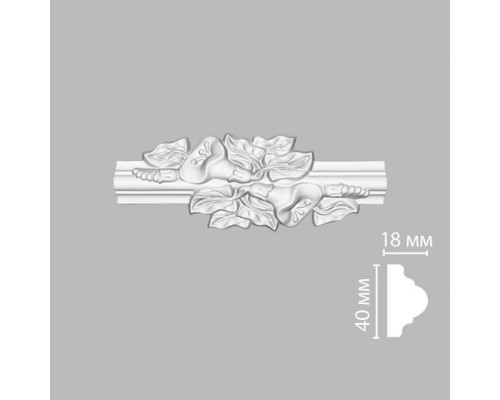 Вставка декоративная DECOMASTER 97010-7 (250*92*18мм)