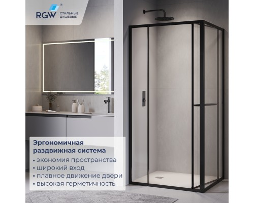 Душевой уголок с открытием двери вовнутрь RGW LE-45-B 1000x800 Душевой уголок с открытием двери вовнутрь RGW LE-45-B 1000x800