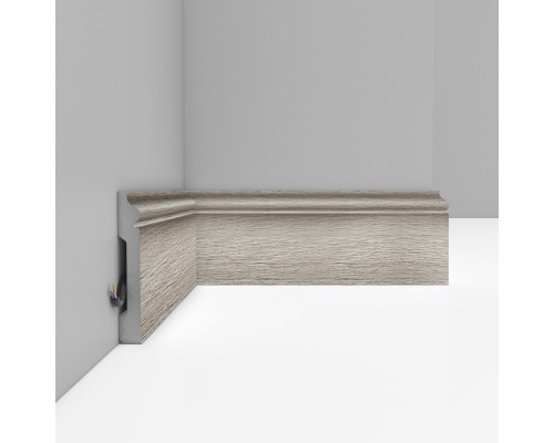 Плинтус напольный DECOMASTER D005-77ДМ (79*13*2400мм)